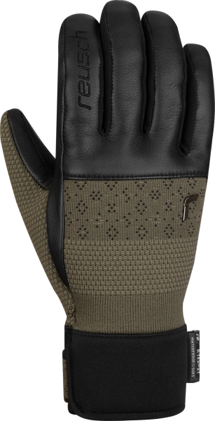 Reusch Re:Knit Elisabeth R-TEX® XT 6131204 5710 schwarz grün front